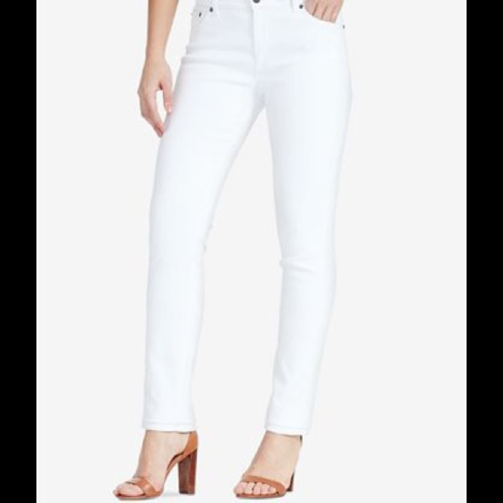 Lauren Ralph Lauren White Jeans